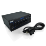 Pyle - PCM21BT , Sound and Recording , Amplifiers - Receivers , Compact Bluetooth Power Amplifier, 2 Microphone Inputs, Mic-Talkover, 25V/70V Speaker Transformer Output, 40 Watt