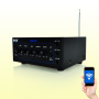 Pyle - PCM21BT , Sound and Recording , Amplifiers - Receivers , Compact Bluetooth Power Amplifier, 2 Microphone Inputs, Mic-Talkover, 25V/70V Speaker Transformer Output, 40 Watt