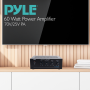 Pyle - PCM30A , Sound and Recording , Amplifiers - Receivers , 60 Watt Power Amplifier - Built-in Bluetooth for Wireless Audio Streaming, Digital LED Display with FM Radio, USB Flash Drive & SD Memory Card Readers, 25V-70V Output