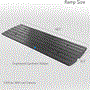 Pyle - pcrbdr23 , On the Road , Protective Storage Covers , Car/Truck Curb Ramps - Driveway Rubber Threshold Car Curb-Side Bridges (3-Pcs.)