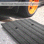 Pyle - pcrbdr23 , On the Road , Protective Storage Covers , Car/Truck Curb Ramps - Driveway Rubber Threshold Car Curb-Side Bridges (3-Pcs.)