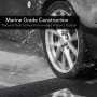 Pyle - pcrbdr24 , On the Road , Protective Storage Covers , Car/Truck Curb Ramp - Driveway Rubber Threshold Car Curb-Side Bridge
