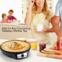 Pyle - UPCRM12 , Kitchen & Cooking , Cooktops & Griddles , Electric Crepe Maker / Griddle, Hot Plate Cooktop