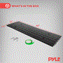Pyle - PCRMP4SG , On the Road , Protective Storage Covers , 4 ft. Single Pack Rubber Threshold Curved Curb-Side Ramp with Green Reflective Lighting Strip and  Expansion Screws (Green)