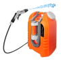 Pyle - AZPCRWASHBAT29 , Home and Office , Pressure Washers - Outdoor Cleaning , On the Road , Pressure Washers - Outdoor Cleaning , Pure Clean Multi-Function Portable Spray Pressure Washer Cleaning System, Power Bank, Flashlight, Built-in Rechargeable Battery (for Outdoor, Camping, Fishing, Pet Cleaning, etc.)