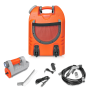 Pyle - AZPCRWASHBAT29 , Home and Office , Pressure Washers - Outdoor Cleaning , On the Road , Pressure Washers - Outdoor Cleaning , Pure Clean Multi-Function Portable Spray Pressure Washer Cleaning System, Power Bank, Flashlight, Built-in Rechargeable Battery (for Outdoor, Camping, Fishing, Pet Cleaning, etc.)