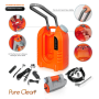 Pyle - PCRWASHBAT29 , Home and Office , Pressure Washers - Outdoor Cleaning , On the Road , Pressure Washers - Outdoor Cleaning , Pure Clean Multi-Function Portable Spray Pressure Washer Cleaning System, Power Bank, Flashlight, Built-in Rechargeable Battery (for Outdoor, Camping, Fishing, Pet Cleaning, etc.)