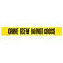 Pyle - PCSCTX12 , On the Road , Safety Barriers , 12 Pieces Crime Scene Do Not Cross Tape Set - 200 Meters Long Tape Roll Suitable for a Wide Range of Applications, Including Roadworks, Events, and Hazardous Areas (Black and Yellow)