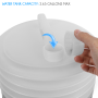 Pyle - pcshpt17 , On the Road , Pressure Washers - Outdoor Cleaning , Pure Clean Portable Shower - Compact Travel Sprayer Washer Cleaning System