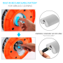 Pyle - pcshpt17 , On the Road , Pressure Washers - Outdoor Cleaning , Pure Clean Portable Shower - Compact Travel Sprayer Washer Cleaning System