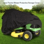 Pyle - PCVDT45 , Marine and Waterproof , Protective Storage Covers , On the Road , Protective Storage Covers , Armor Shield Lawn Tractor Mower Protective Storage Cover, Indoor/Outdoor, Universal Size