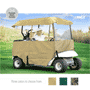 Pyle - PCVGCE37 , Marine and Waterproof , Protective Storage Covers , On the Road , Protective Storage Covers , Armor Shield Deluxe 4 Sided Golf Cart Enclosure 4 Passenger, Fits Carts up to 95