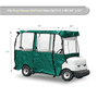 Pyle - PCVGCE37 , Marine and Waterproof , Protective Storage Covers , On the Road , Protective Storage Covers , Armor Shield Deluxe 4 Sided Golf Cart Enclosure 4 Passenger, Fits Carts up to 95