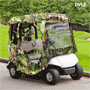 Pyle - PCVGFYM71 , Marine and Waterproof , Protective Storage Covers , On the Road , Protective Storage Covers , Armor Shield Yamaha Golf Cart Protective Storage Enclosure Cover, Fits Yamaha Drive® 2009 and 2010 Models (Camo Color)