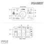 Pyle - PDA35BT , Sound and Recording , Amplifiers - Receivers , Compact Bluetooth Amplifier / Mini Headphone Amp, 100 Watt
