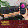 Pyle - PDA8BU.5 , Sound and Recording , Amplifiers - Receivers , 5 Channel Audio Amplifier, Multi-Source 1/4” Audio/Microphone input USB/SD Readers/ FM radio, Built-in Bluetooth for Wireless Audio Streaming