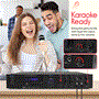 Pyle - PDA8BU.5 , Sound and Recording , Amplifiers - Receivers , 5 Channel Audio Amplifier, Multi-Source 1/4” Audio/Microphone input USB/SD Readers/ FM radio, Built-in Bluetooth for Wireless Audio Streaming
