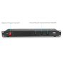 Pyle - PDBC50 , Home and Office , Power Supply - Power Converters , 15 Amp Power Supply PDU Power Strip with 9 Outlets 1800VA Rack Mountable