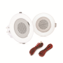 Pyle - PDIC35 , Sound and Recording , Home Speakers , 3.5’’ Ceiling / Wall Speakers, 2-Way Aluminum Frame Speaker Pair, 140 Watt