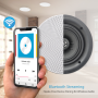 Pyle - PDICBT256 , Sound and Recording , Home Speakers , 5.25’’ Bluetooth Ceiling / Wall Speaker Kit, (4) Flush Mount 2-Way Home Speakers, 150 Watt (4 Speakers)