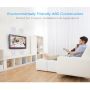 Pyle - PDICBT256 , Sound and Recording , Home Speakers , 5.25’’ Bluetooth Ceiling / Wall Speaker Kit, (4) Flush Mount 2-Way Home Speakers, 150 Watt (4 Speakers)