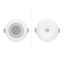 Pyle - PDICLE3FR , Sound and Recording , Home Speakers , 3’’ Ceiling / Wall Speakers, Aluminum Frame Speaker Pair with Built-in LED Lights, 100 Watt
