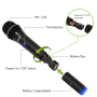 Pyle - pdkwm802bu , Musical Instruments , Microphone Systems , Sound and Recording , Microphone Systems , Wireless Microphone & Bluetooth Receiver System, Audio Sound Mixer Receiver - Includes (2) Handheld Mics, MP3/USB/SD Readers
