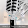Pyle - PDMICR42SL , Musical Instruments , Microphones - Headsets , Sound and Recording , Microphones - Headsets , Classic Retro Dynamic Vocal Microphone, Vintage Style Vocal Mic with 16
