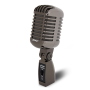 Pyle - PDMICR68BK , Musical Instruments , Microphones - Headsets , Sound and Recording , Microphones - Headsets , Classic Retro Dynamic Vocal Microphone, Vintage Style Vocal Mic with 16
