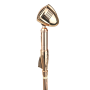 Pyle - PDMICR72GL , Musical Instruments , Microphones - Headsets , Sound and Recording , Microphones - Headsets , Classic Retro Vintage Style Microphone & Swing Stand, Gold Style