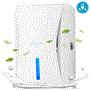 Pyle - PDUMID35.5 , Home and Office , Therapeutic , Compact Electronic Dehumidifier, Digital Mini Moisture Control