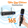 Pyle - CA-PDWM2120 , Musical Instruments , Microphone Systems , Sound and Recording , Microphone Systems , Home & Office UHF Wireless Microphone System - Bluetooth PA Public Address Mic System with MP3/USB Music Playback, (2) Rechargeable Handheld Mics