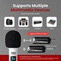 Pyle - PDWM221WT , Musical Instruments , Microphone Systems , Sound and Recording , Microphone Systems , UHF Portable Universal Wireless Microphone System, Quad Channel Design, Includes (4) Handheld Microphones (White)