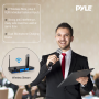 Pyle - PDWM2560 , Musical Instruments , Microphone Systems , Sound and Recording , Microphone Systems , Premier Series UHF Wireless Microphone System with (2) Handheld Mics, Dual Rechargeable Dock, 16-Channel Selectable Frequency, LCD Display, Rack Mountable