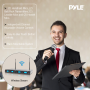 Pyle - PDWM4350U , Musical Instruments , Microphone Systems , Sound and Recording , Microphone Systems , UHF Wireless Microphone System Kit, Adjsutable Frequency, Includes (2) Handheld Mics, (2) Beltpack Transmitters, (2) Lavalier Mics & (2) Headset Mics