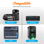 Pyle - pdwm4400 , Musical Instruments , Microphone Systems , Sound and Recording , Microphone Systems , 4-Channel VHF Wireless Microphone System Kit with (4) Headsets, (4) Belt-Packs & (4) Lavalier Mics, Rack Mountable