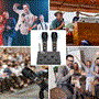 Pyle - PDWMKHRD22WM.5 , Musical Instruments , Microphone Systems , Sound and Recording , Microphone Systems , HDMI In and Out (ARC) Karaoke Mixer with 2 UHF Wireless Microphone - 8 Channels Home Theater Karaoke Mic System, BT, Connects to TV, Receiver, Amplifier, Speaker & More, Includes Wireless Mics