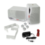 Pyle - UPDWR42WBT , Used , 3.5” Bluetooth Home Speakers, 3-Way Indoor/Outdoor Speaker System, 200 Watt