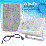 Pyle - PDWR53BTWT , Home and Office , Home Speakers , Sound and Recording , Home Speakers , Bluetooth Wall Mount Speaker System - Active Powered Wall Mount Home Speakers, MP3/AUX/RCA Input (5.25’’ -inch, 300 Watt MAX)