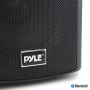 Pyle - UPDWR62BTBK , Home and Office , Home Speakers , Wall Mount Waterproof & Bluetooth 6.5