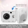 Pyle - PDWR64BTW , Home and Office , Home Speakers , Sound and Recording , Home Speakers , Waterproof & Bluetooth 6.5