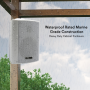 Pyle - pdwr66ifbwt , Sound and Recording , Home Speakers , Indoor/Outdoor Wall Mount Speakers - Waterproof Rated Speaker System with Built-in Bluetooth, WiFi Music Streaming (6.5’’ -inch, 300 Watt)