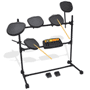 Pyle - PED03 , Musical Instruments , Drums , Electronic Drum Set with Natural Response Drums - Includes 5 Drum Pads and Fully Adjustable Drum Rack
