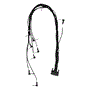 Pyle - PEDKITPRO4 , Parts , Electronic Drum Wiring Harness - 9-Pin Sound Source Snake Cable Cord Plug Electric Drums