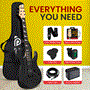 Pyle - PEGKT781BK , Musical Instruments , Pyle Prog Rock Series EG Electric Guitar and Amp Kit - (Black)