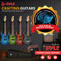 Pyle - PEGKT99GR , Musical Instruments , 6-String Electric Guitar Kit- Includes Amplifier with Accessory Kit (Green)