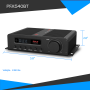 Pyle - UPFA540BT , Sound and Recording , Amplifiers - Receivers , Compact 5-Channel Bluetooth Amplifier, Hi-Fi Amp Receiver with HDMI, LCD Display, FM Radio