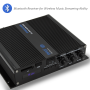 Pyle - PFMRA640BB , Home and Office , Amplifiers - Receivers , 6-Ch. Bluetooth Marine Amplifier | Weather Resistant Audio Amp System with MP3/USB/SD Readers, 600 Watt