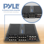 Pyle - PFMRA640BB , Home and Office , Amplifiers - Receivers , 6-Ch. Bluetooth Marine Amplifier | Weather Resistant Audio Amp System with MP3/USB/SD Readers, 600 Watt
