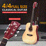Pyle - PGA480NT , Musical Instruments , String & Wind Instruments , Beginners 6-String Acoustic Guitar - 41" Cutaway Body with Accessory Kit
